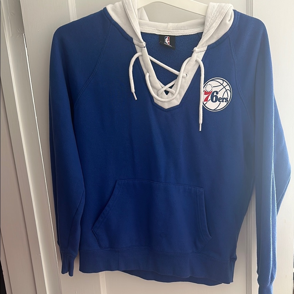 Blue Philadelphia 76ers Hoodie
